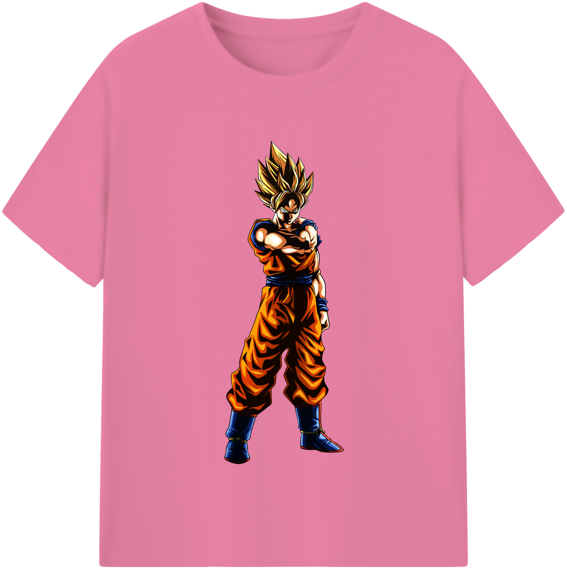 （画像用） ドラゴンボール 孫 悟飯（そんごはん）DRAGON BALL Son Gohan 綿100％半袖Tシャツ（フロントプリント）